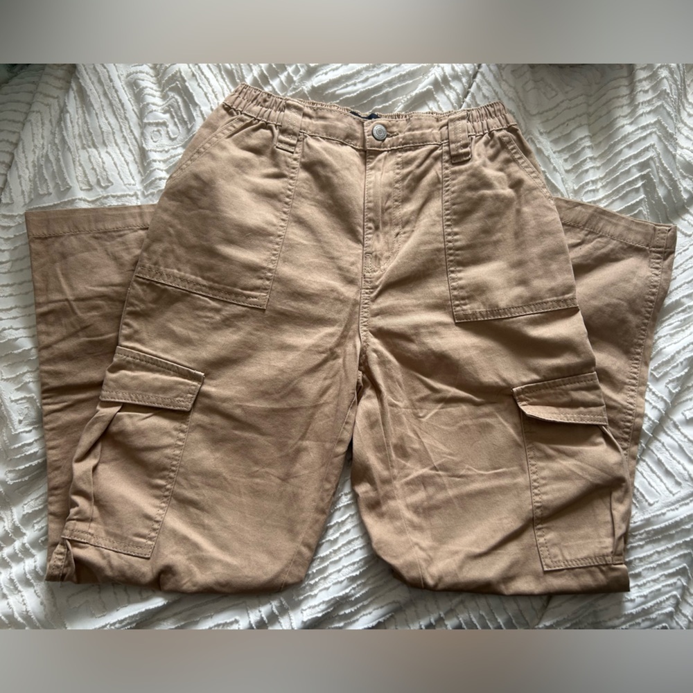 Aeropostale Beige Carpenter Pants
